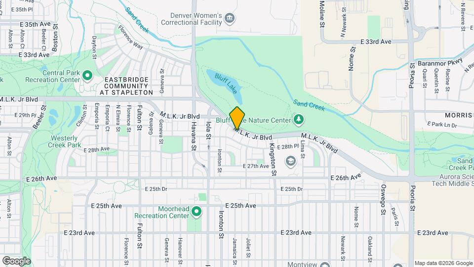 10825 E 28th Pl Map and Location Details