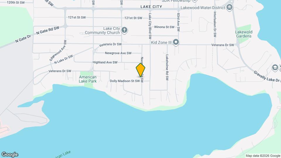 8703 Dolly Madison St SW Mapa y Detalles de la Ubicación