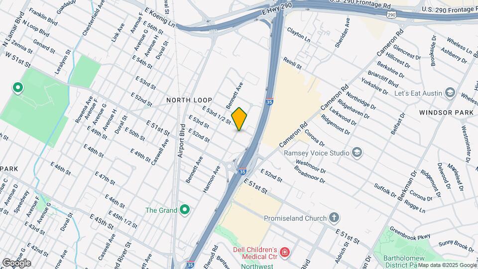 5305 Harmon Ave Map and Location Details