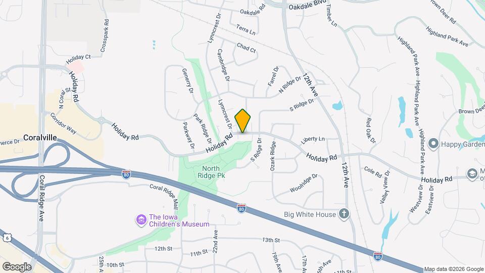 2050 Holiday Rd, Unit # C4 Mapa y Detalles de la Ubicación