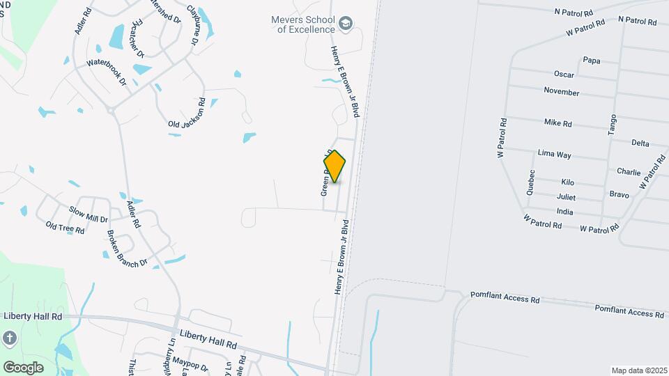 313 Brickhope Ln Map and Location Details