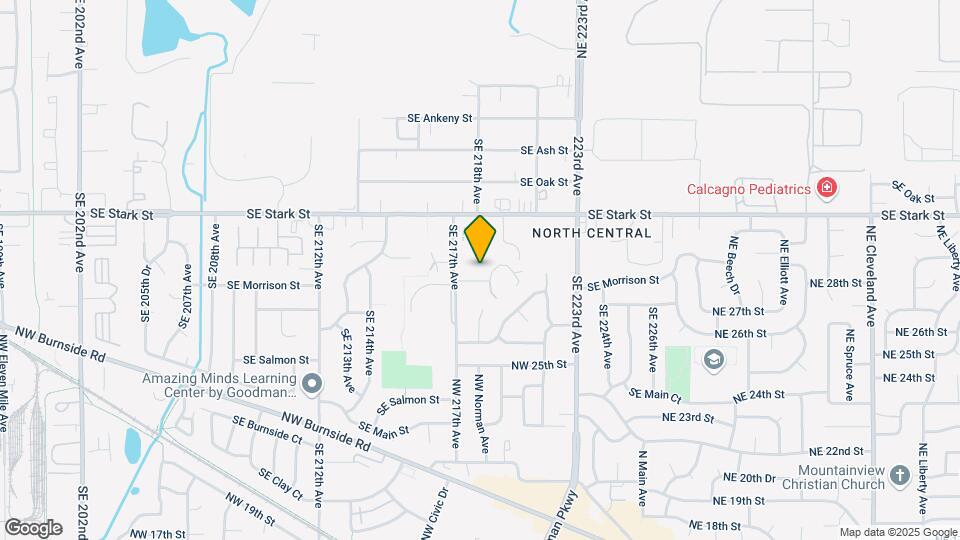 21805 SE Alder Dr Map and Location Details