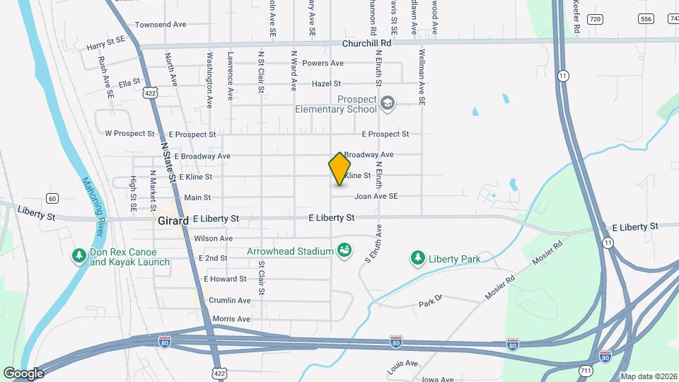 412 Joan Ave SE Map and Location Details