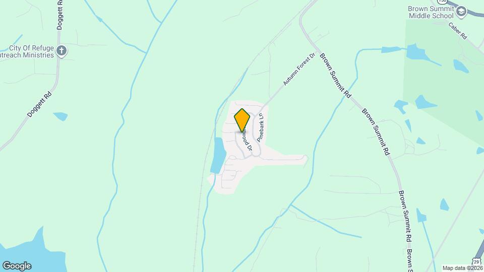 74 W Sourwood Dr Map and Location Details