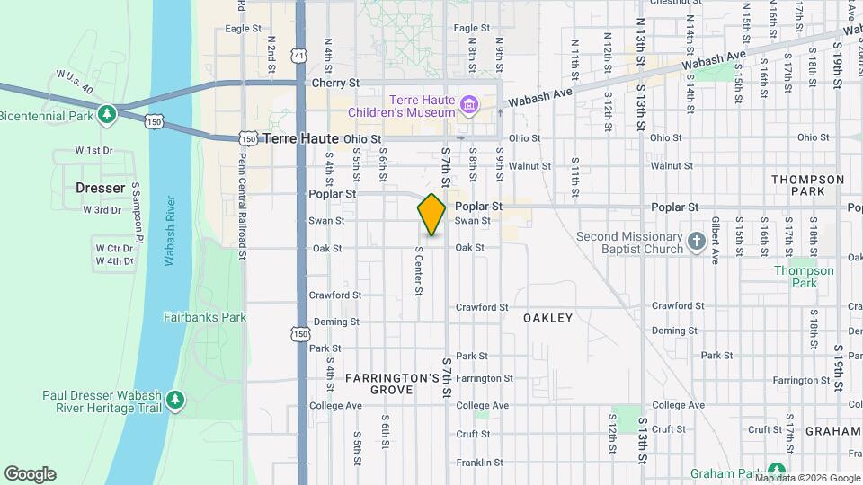 Robinson Rental Properties Map and Location Details