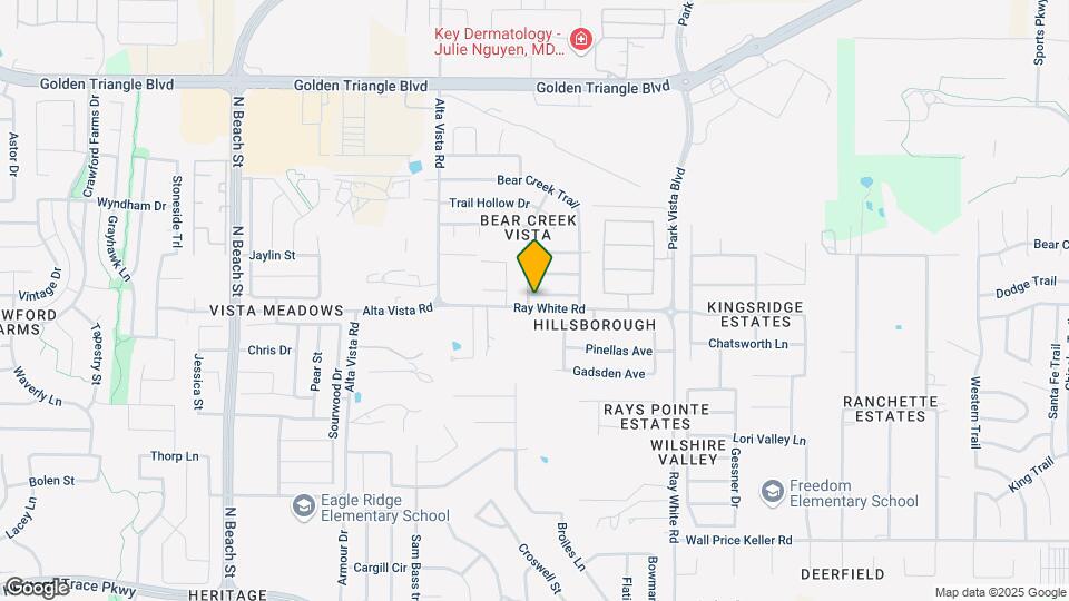 4900 Trail Creek Dr Mapa y Detalles de la Ubicación