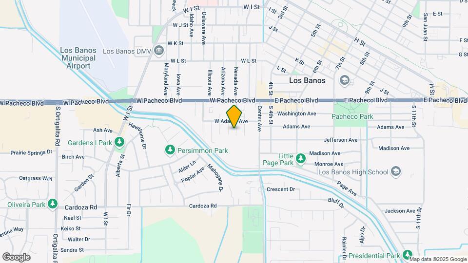1513 S Nevada Ave Map and Location Details