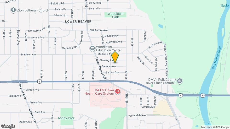 3115 Seneca Ave Map and Location Details