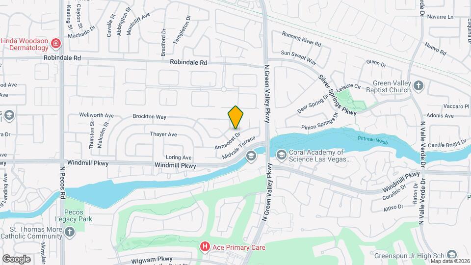 2218 Armacost Dr Map and Location Details