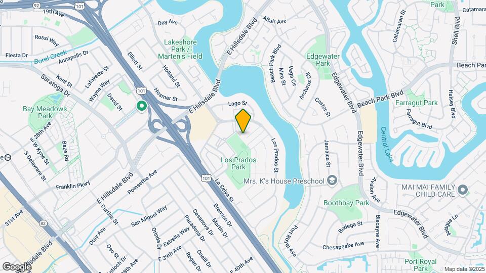 1850 El Parque Ct Map and Location Details