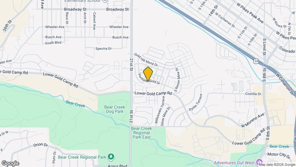 1575 Portland Gold Dr Map and Location Details