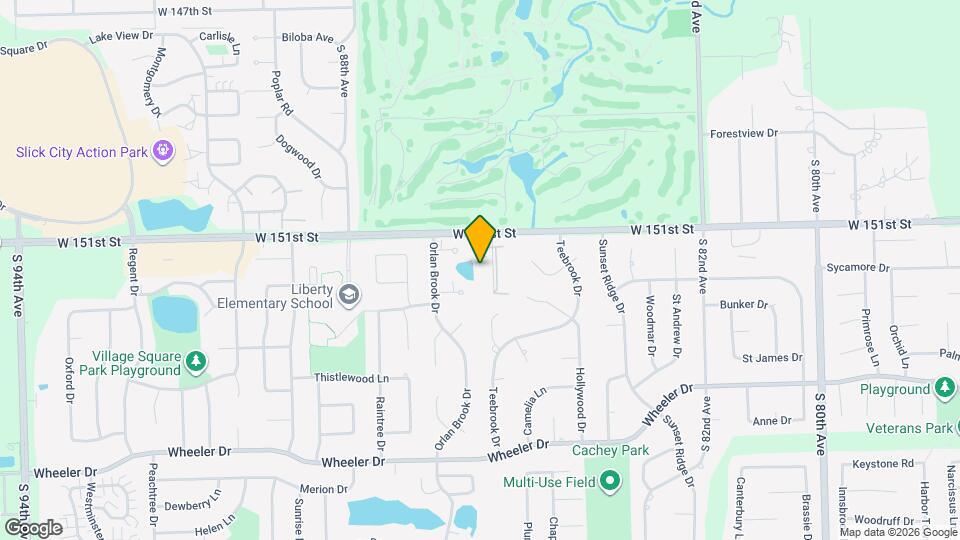 15122 Quail Hollow Dr Mapa y Detalles de la Ubicación