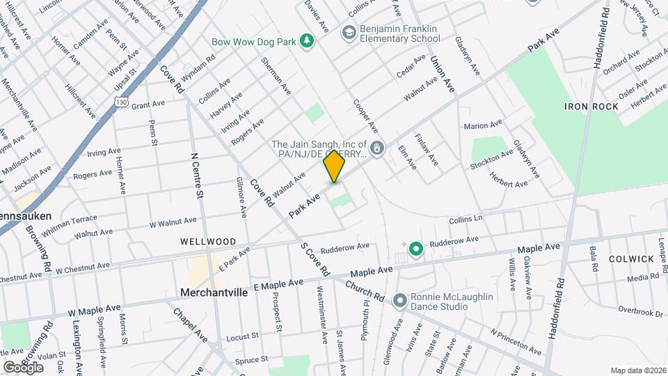 6720 Park Ave Map and Location Details