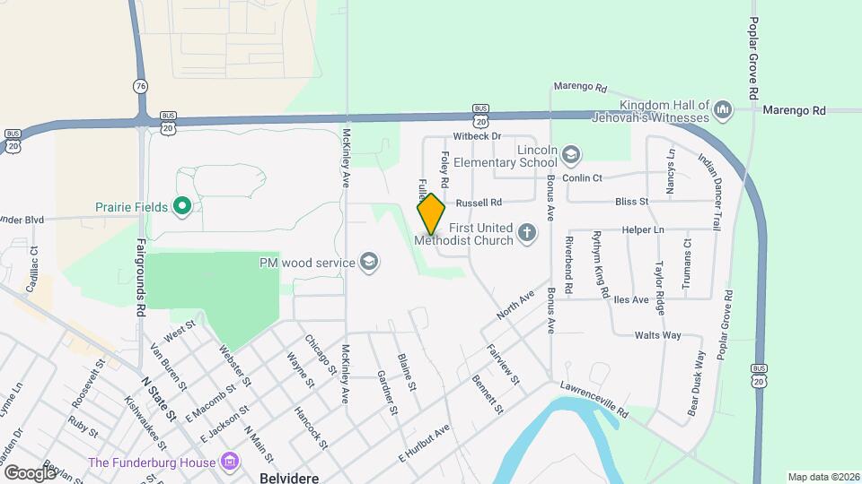 552 Fuller Ln Map and Location Details