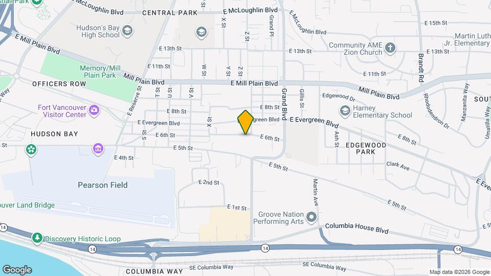 2621 E 6th St Map and Location Details