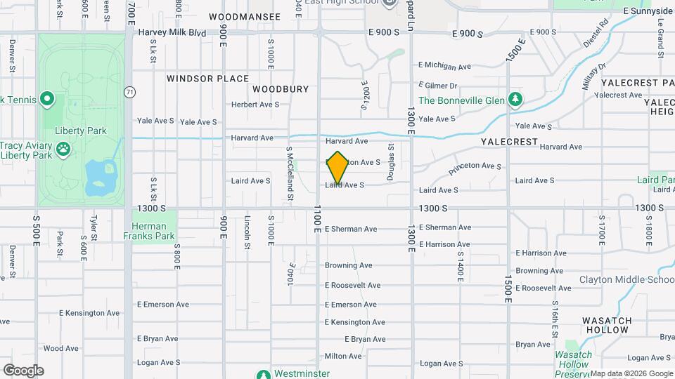 1136 E Laird Ave, Unit 2 BD Garden unit Mapa y Detalles de la Ubicación