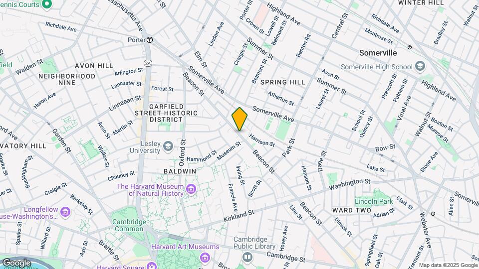 255 Beacon St Mapa y Detalles de la Ubicación