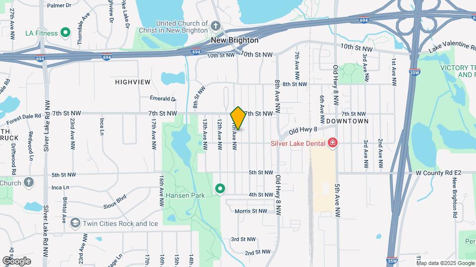 627 11th Ave NW Map and Location Details