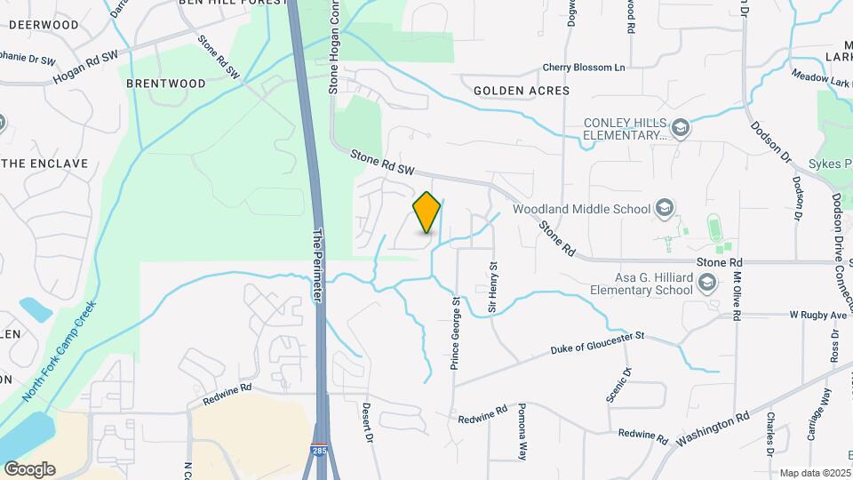 2873 Ridgeview Dr SW Map and Location Details