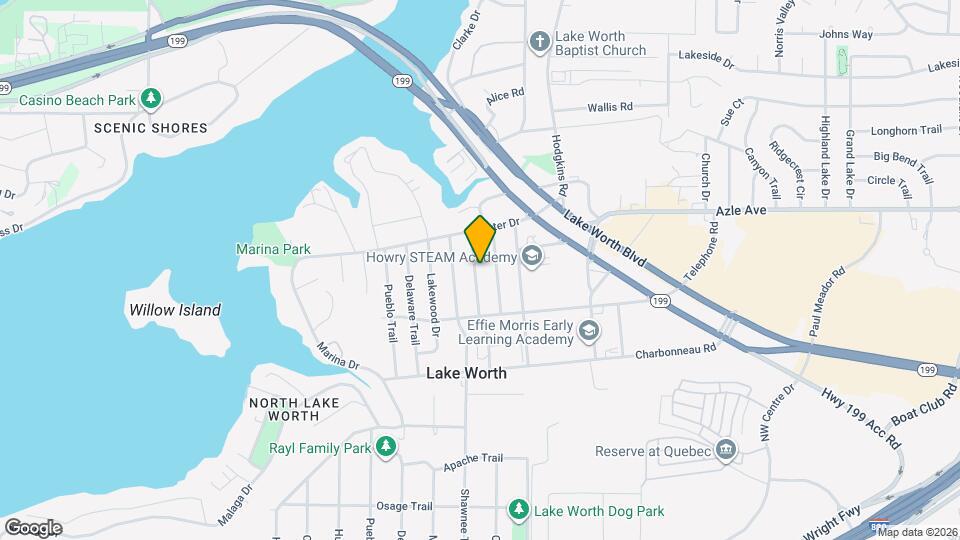 4004 Caddo Trail Map and Location Details