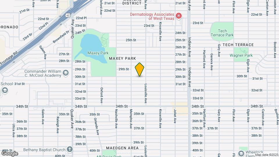 3707 30th St Map and Location Details