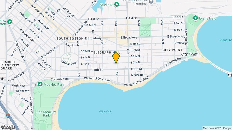 343 K St, Unit 1 Mapa y Detalles de la Ubicación