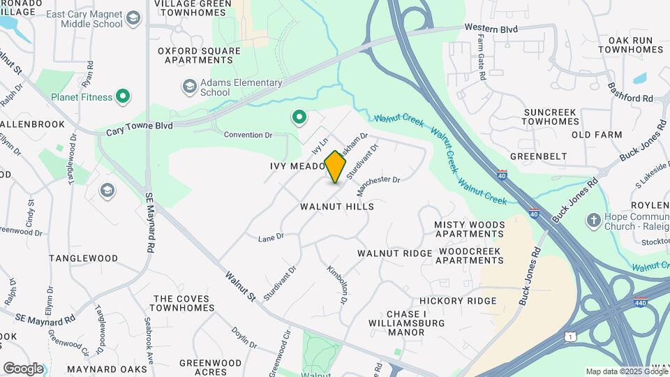 1110 Sturdivant Dr Map and Location Details