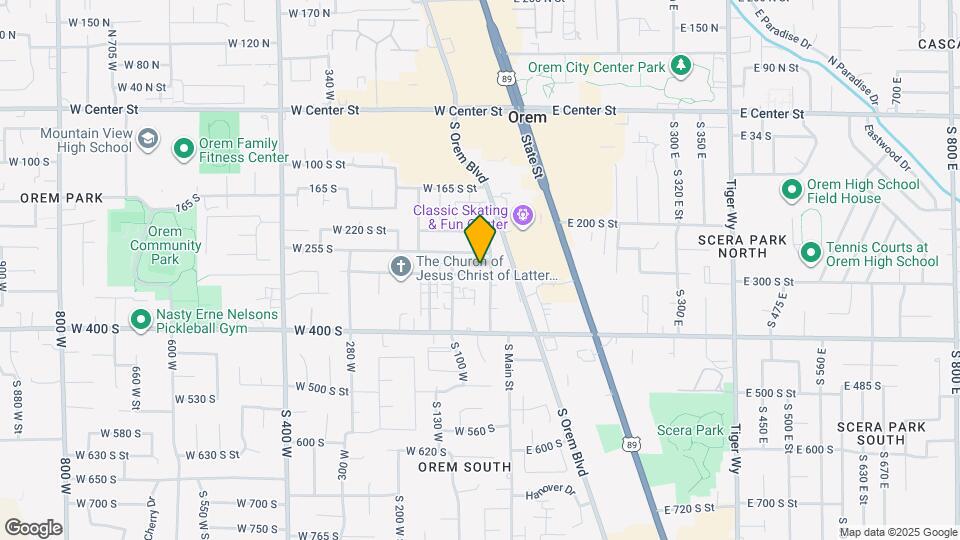 54 W 300 S St Map and Location Details