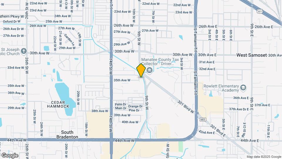 3411 9th St Ct W Map and Location Details