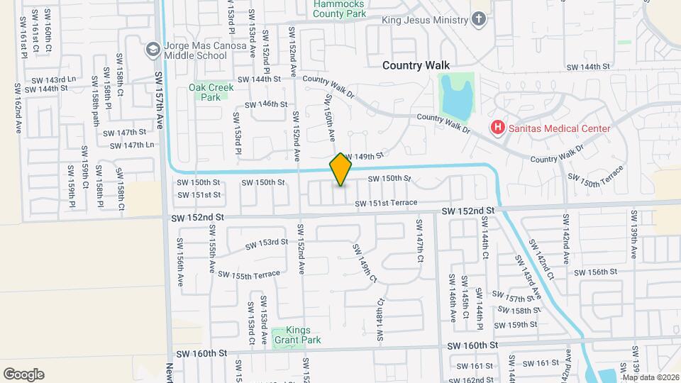 15042 SW 149th Ct Map and Location Details