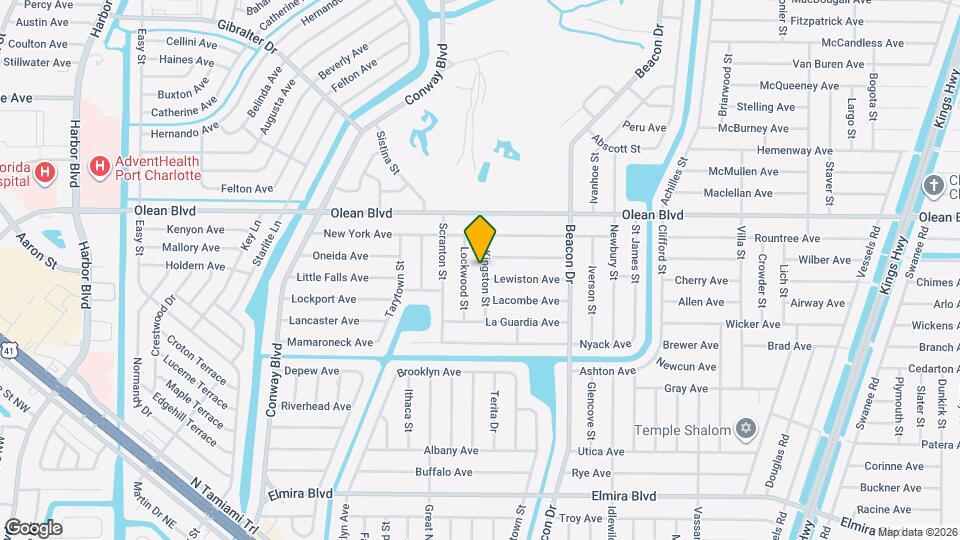 3089 Kingston St Map and Location Details