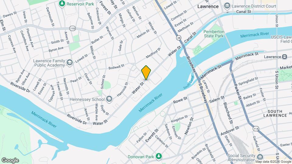 158-162-162 Water St Map and Location Details