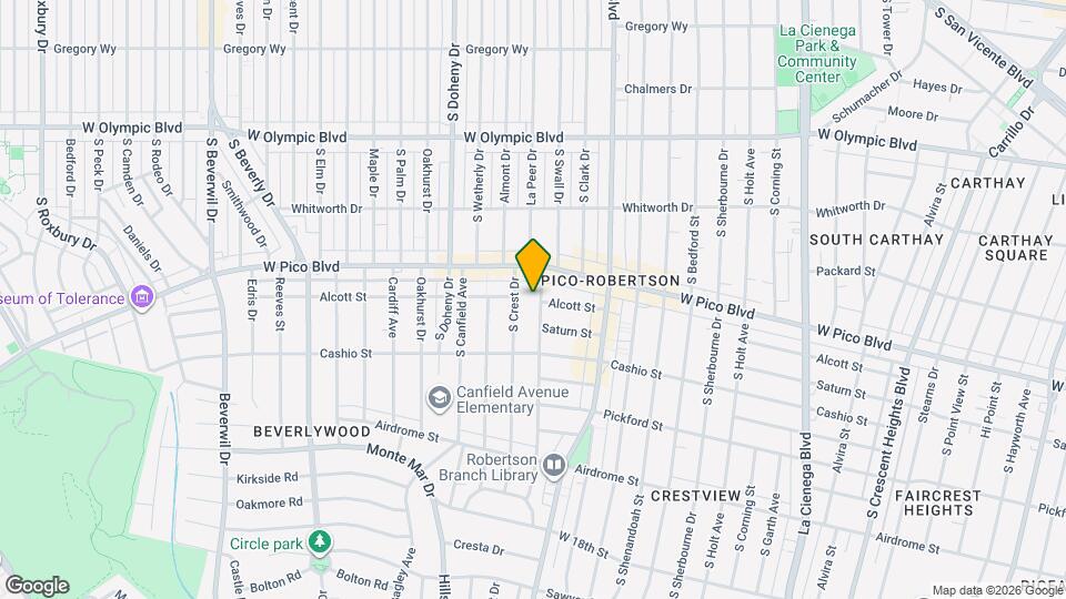 1433 Livonia Ave Map and Location Details