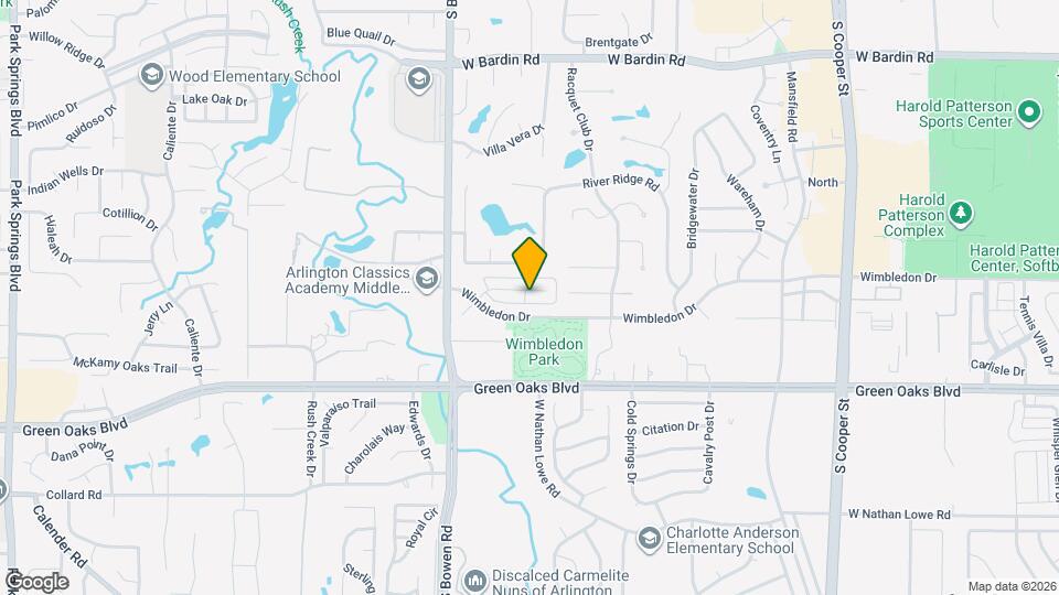 2322 Kingsford Ct Map and Location Details