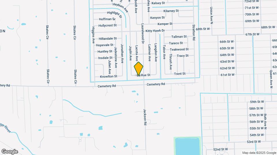 3807 La Rue St Map and Location Details