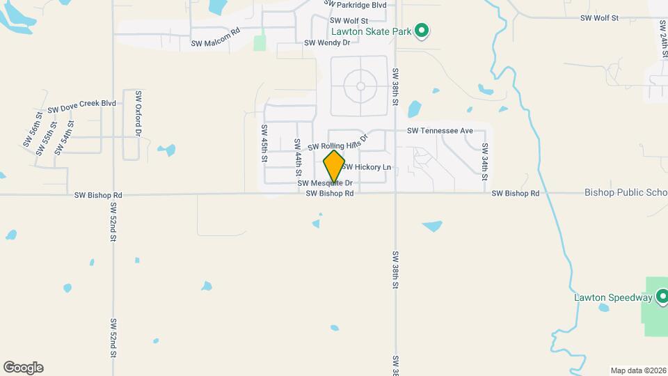 4018 SW Mesquite Dr Map and Location Details