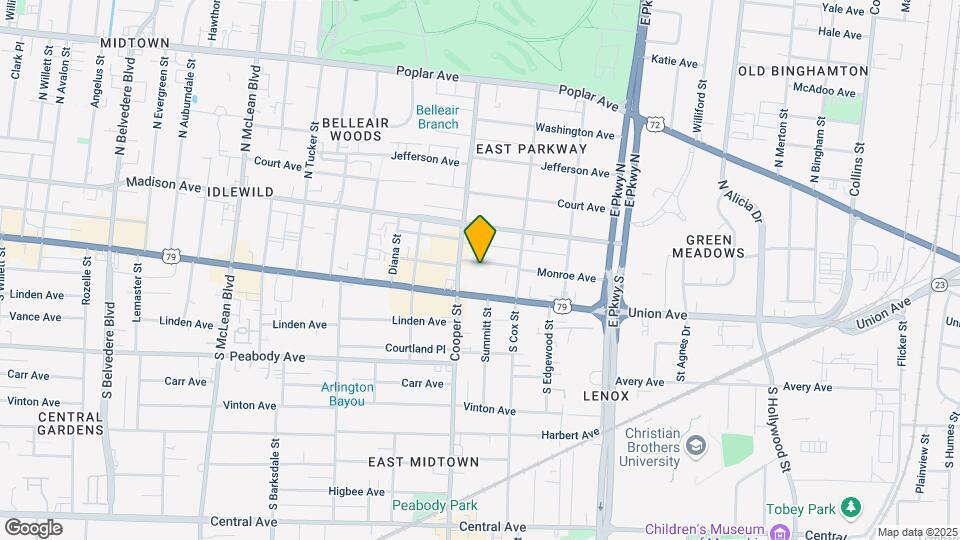 2161 Monroe Ave Mapa y Detalles de la Ubicación