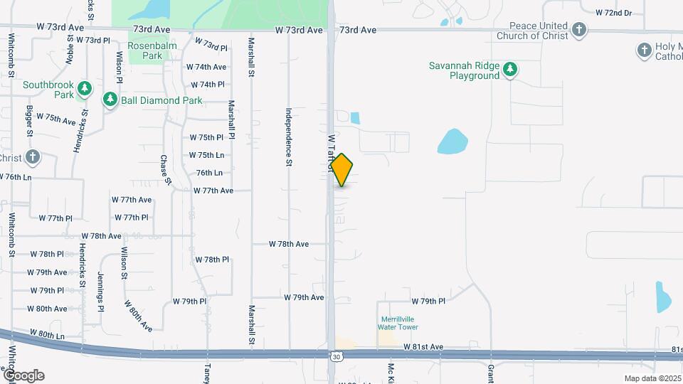 7701 W Taft St Map and Location Details