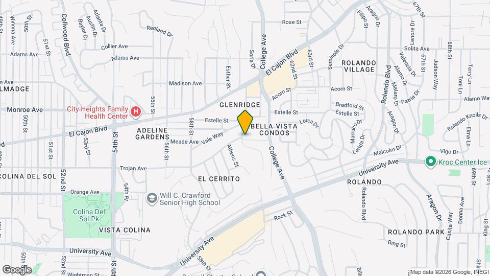 4405 60th St Map and Location Details