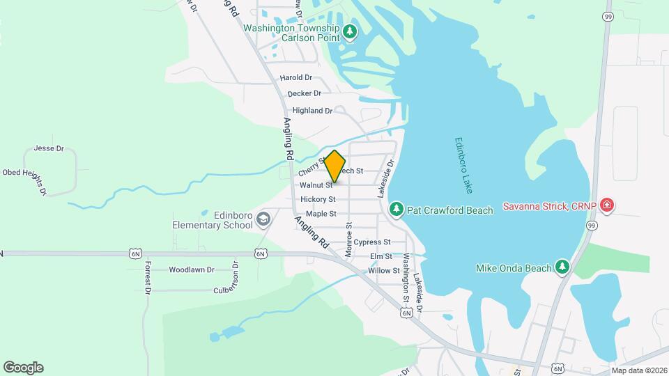 211 Walnut St Map and Location Details