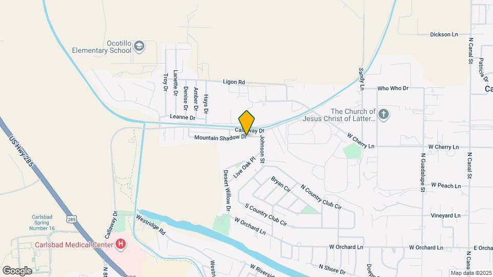 1511 Mountain Shadow Dr Map and Location Details