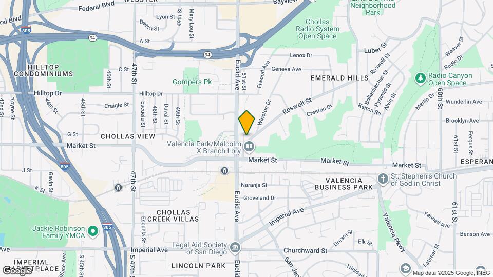 5120 Roswell St Map and Location Details