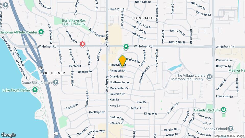 2741 Plymouth Ln Map and Location Details