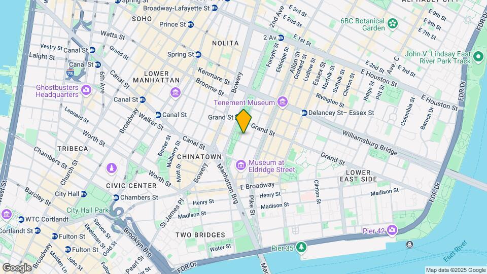 68 Forsyth St Mapa y Detalles de la Ubicación