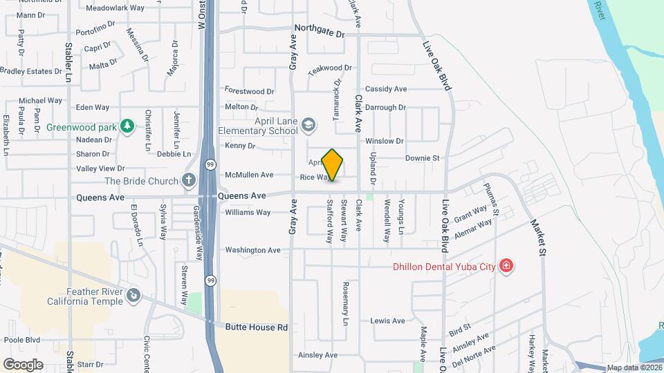 745 Queens Ave Map and Location Details