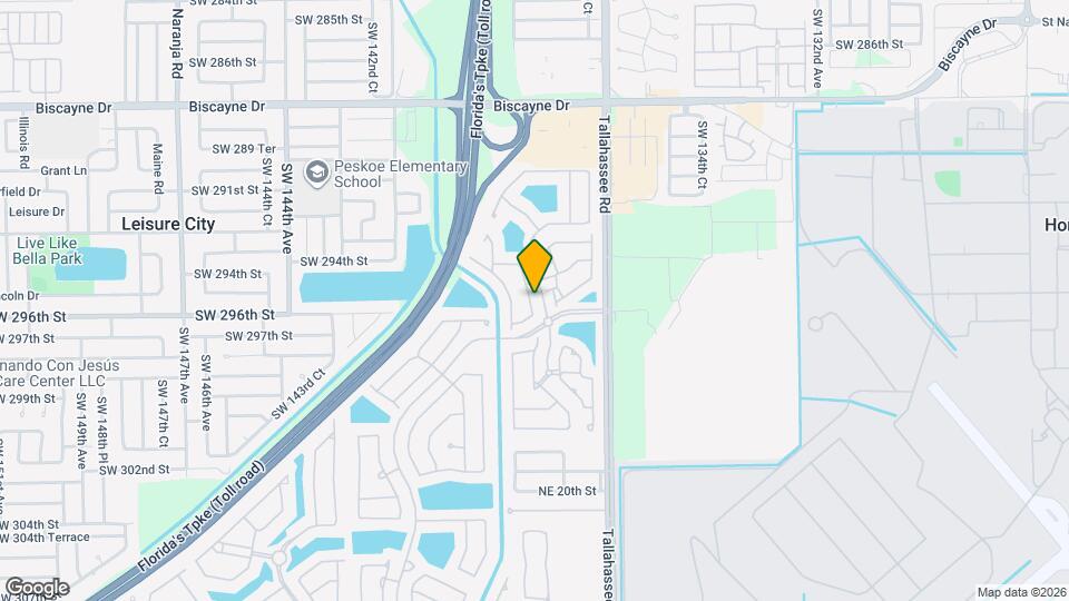 2529 NE 41st Terrace Mapa y Detalles de la Ubicación
