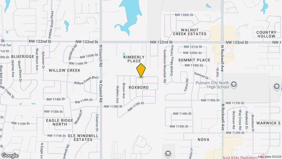 11609 Roxboro Ave Mapa y Detalles de la Ubicación