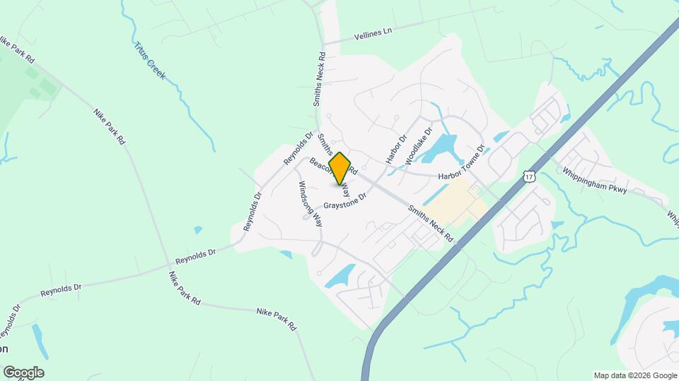 13318 Beacon Hill Way Map and Location Details