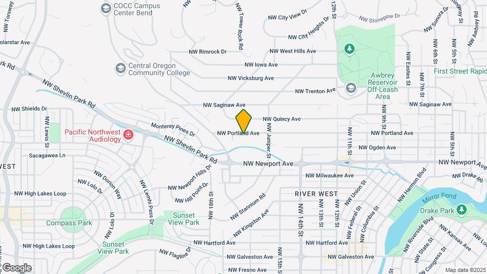 1597 NW Portland Ave Mapa y Detalles de la Ubicación