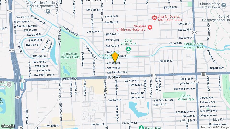 6500 SW 38th St Map and Location Details